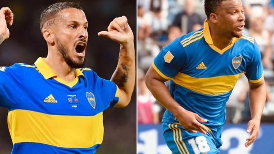Benedetto y Fabra, ya están a disposición de Jorge Almirón. / Gentileza.