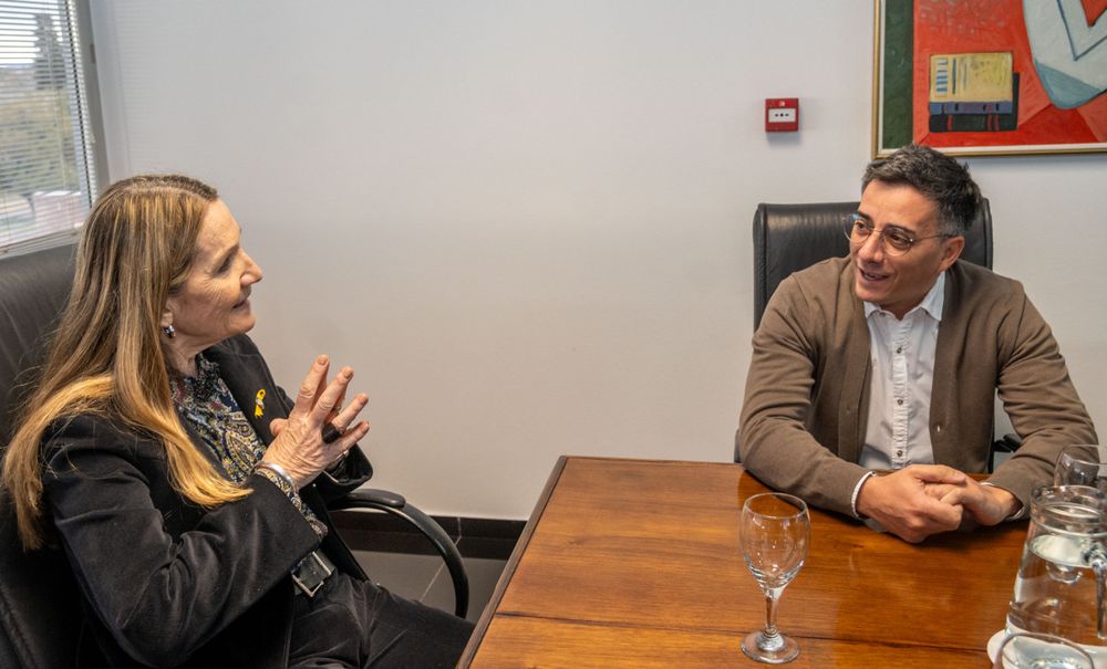 La rectora de la UNCuyo, Adriana Garc&iacute;a, se reuni&oacute; con el intendente de Guaymall&eacute;n, Marcos Calvente&nbsp;
