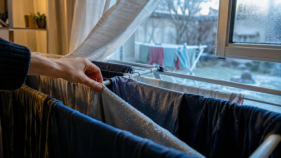 probo durante una semana cuanto tarda en secarse la ropa dentro y fuera de casa en invierno y el resultado cambio segun un detalle inesperado