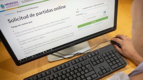 El Gobierno de Mendoza firmó un convenio con el Consulado de Italia para validar partidas digitales./Imagen ilustrativa