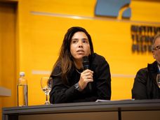 María Soledad Calle, la dirigente sindical que compró el departamento de bajo de donde está Cristina Kirchner.&nbsp; 