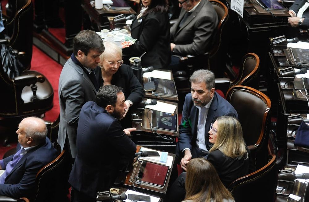 Maximiliano Ferraro dio cuenta de la situación de la SIDE. Foto Federico Lopez Claro