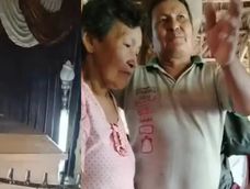 Un hombre reaparece en su propio velorio tras cinco días desaparecido. Foto: captura video.