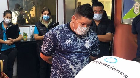 Los Andes | El Paisa, responsable de la venta de droga adulterada. Foto: Migraciones