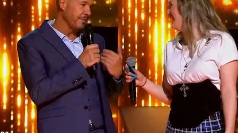 La participante Wanda sorprendió con una pregunta al conductor