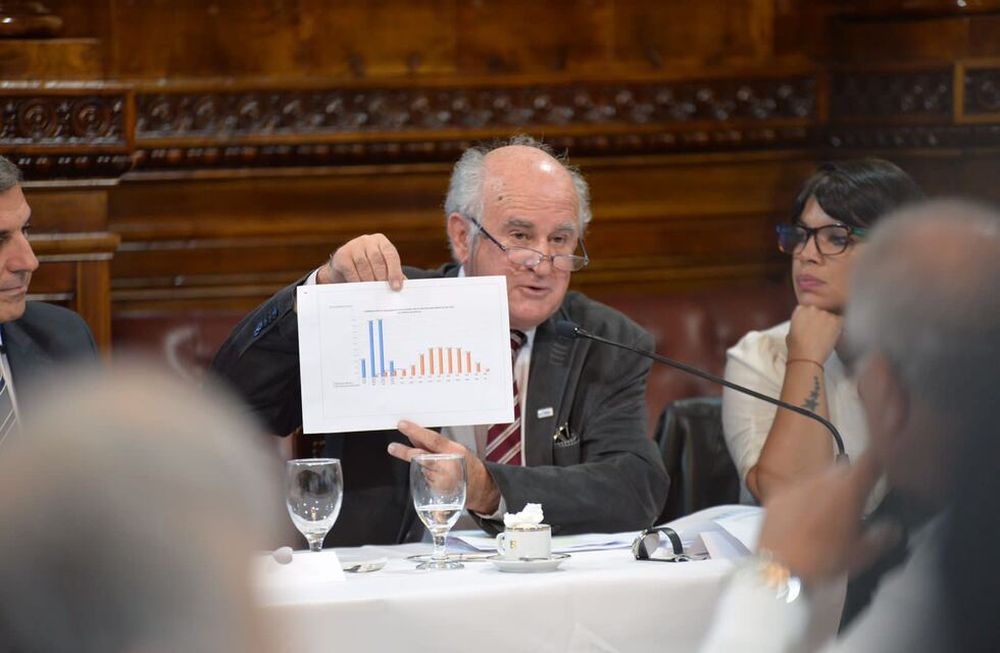 Oscar Parrilli, senador oficialista. Foto: Prensa Senado.
