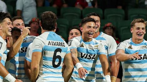 Los Andes | Bicampeones: Los Pumas 7s golearon 41-5 a Australia y se quedaron con el oro en Perth
