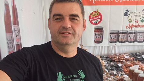 Igor Baratoff. En Mendoza hay bodegas que son pioneras en hacer vino orgánico, desde hace 40 años pero, en alimentos, somos una de las pocas empresas”.