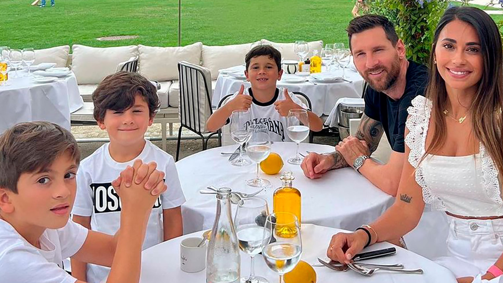 Messi quiere ser normal, y disfrutar de su familia