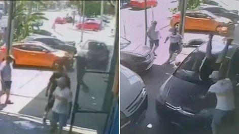 El padre del agresor brindó testimonio y confirmó que su hijo es violento y que este tipo de situaciones han ocurrido antes.&nbsp;