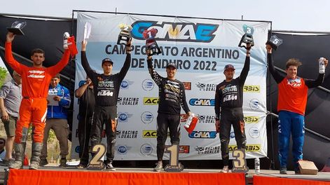 Lucas Godoy se consagró en Chilecito, La Rioja, en el marco de la séptima fecha del calendario del Argentino de Enduro.