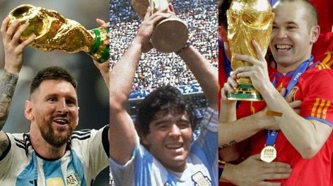 Los Andes | Como él mismo dice, tuvo “la suerte de jugar con los mejores”, una oportunidad que pocos futbolistas han tenido.