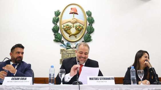 Stevanato inauguró las sesiones ordinarias del Concejo Deliberante
