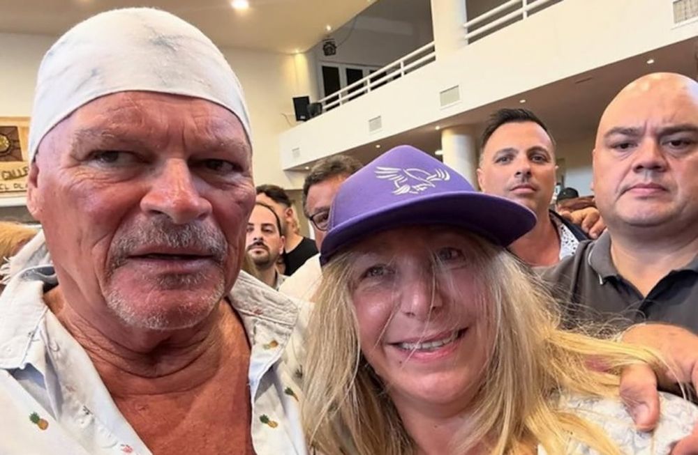 Alfa de Gran Hermano estuvo en el acto de Karina Milei en Mar del Plata.