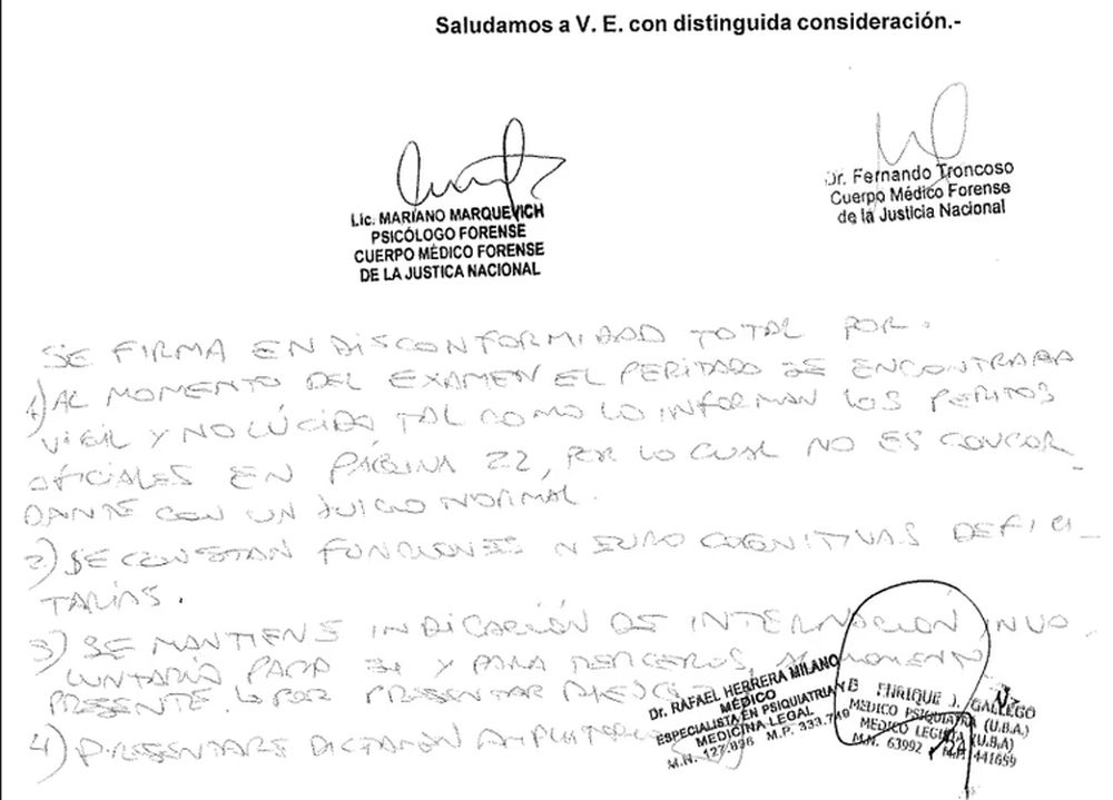El perito de la defensa cuestionó las pericias al Pity Álvarez.