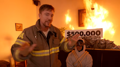 El polémico reto de MrBeast que despertó críticas en las redes