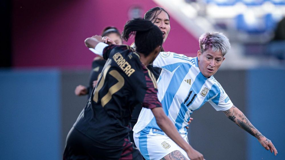 Yamila Rodríguez, de spil in het scoren van doelpunten voor het Argentijnse nationale vrouwenelftal.