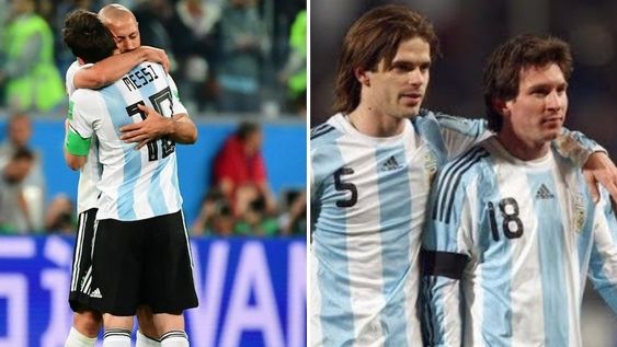 La Pulga publicó un mensaje para los dos volantes centrales que tuvo como compañeros en la Selección.