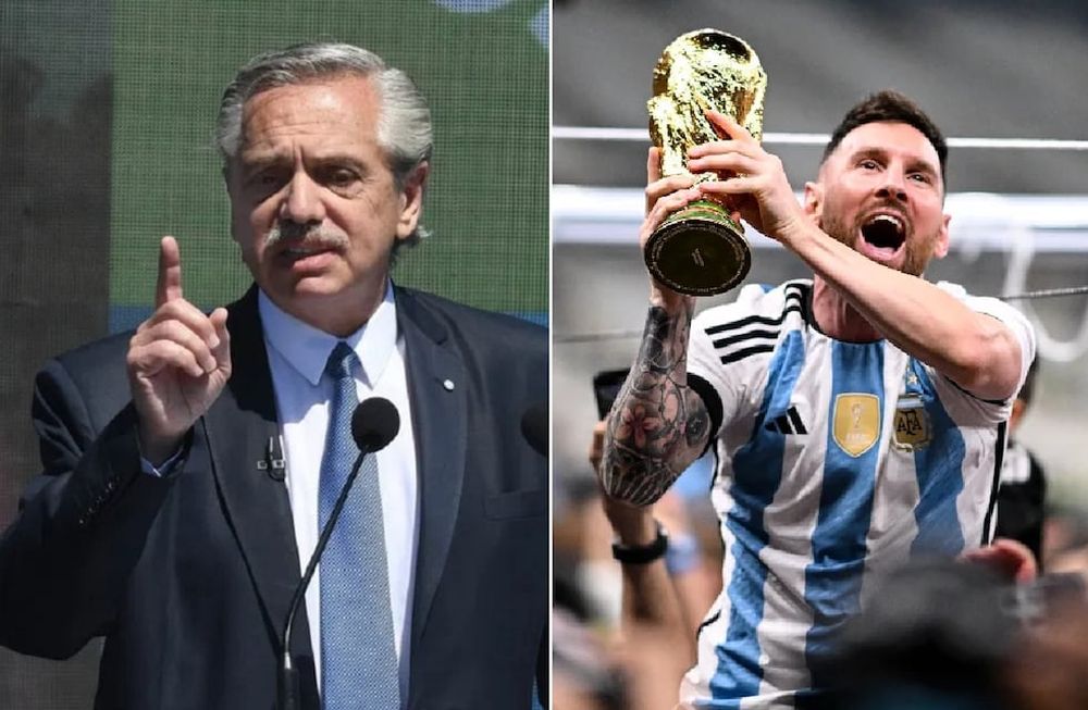 Alberto Fernández avaló en 2018 que Lionel Messi no juegue más en la Selección (Web)