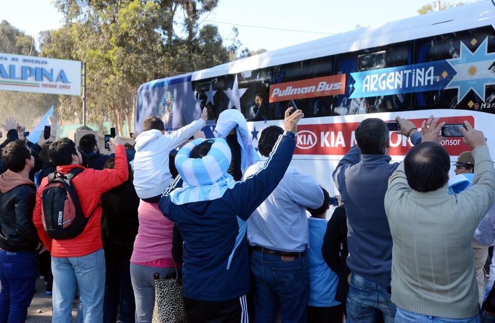 Los hinchas y el cariño de siempre