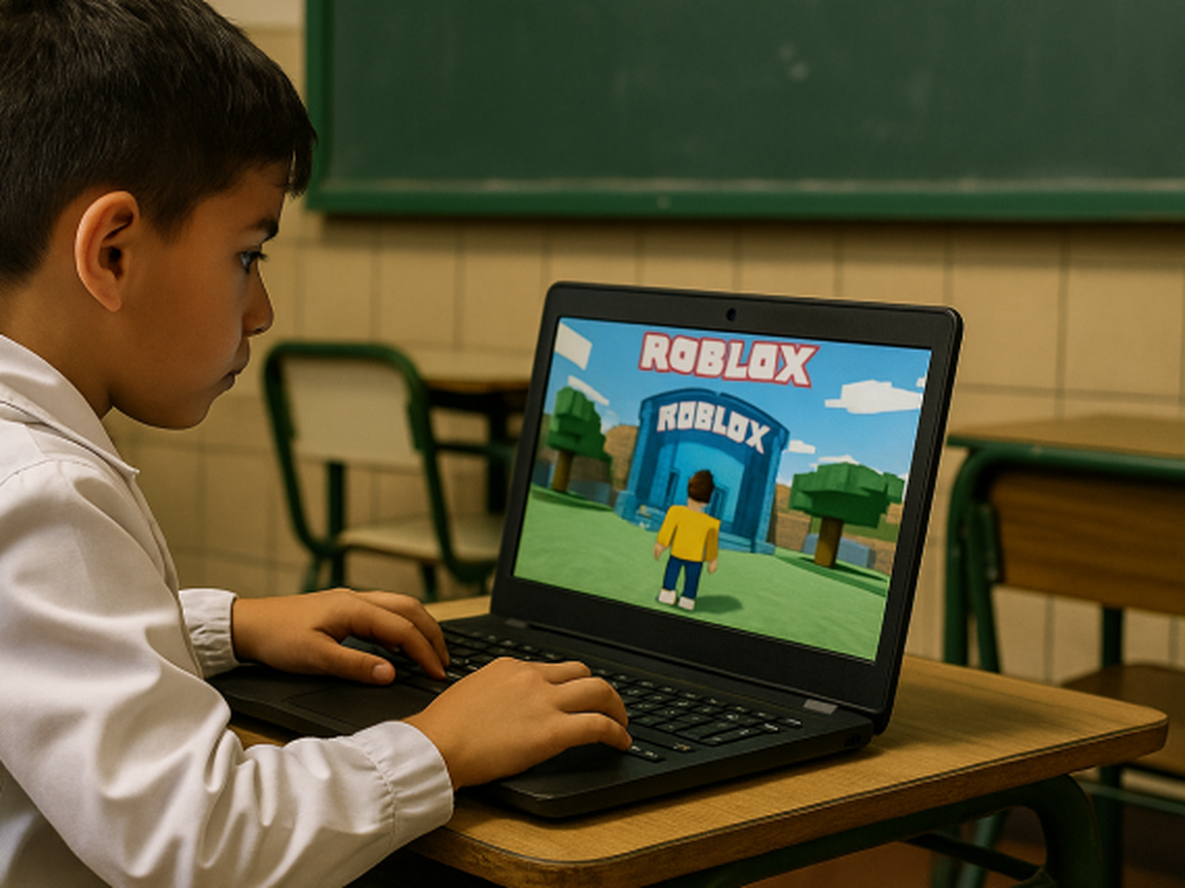 Bloquearon el acceso a Roblox en todas las escuelas de CABA.