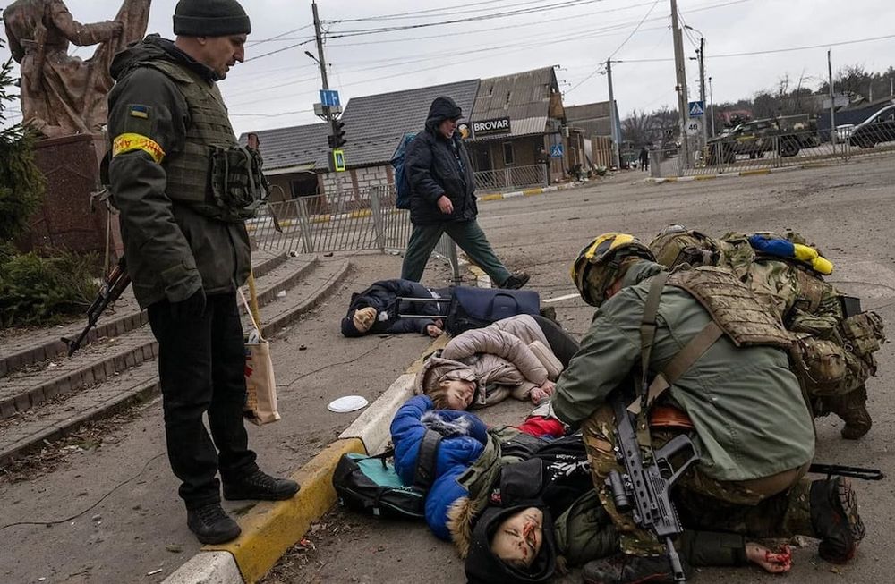 La imagen de la fotoperiodista Lynsey Addario de The New York Times.