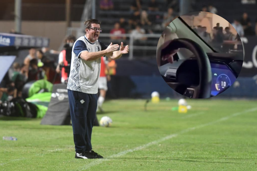Alfredo Berti protagonizó un gracioso momento con los hinchas de Independiente Rivadavia