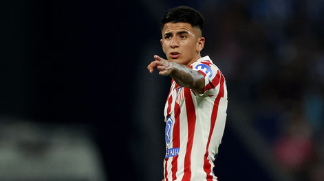 Almada se marcharía del Atlético Madrid en el próximo mercado de pases, River sería una de las posibilidades.