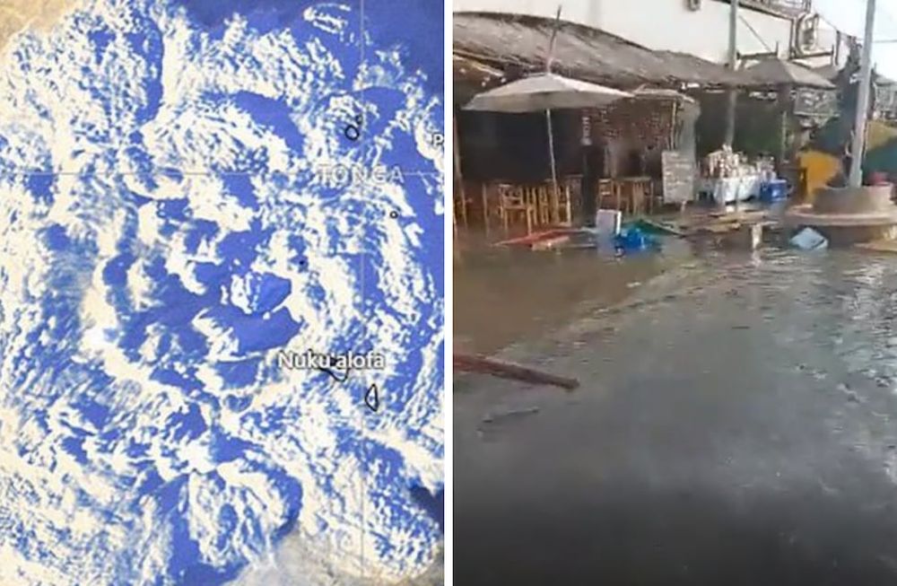 En Perú, un oleaje atípico producto del tsunami en Tonga terminó con la muerte de dos mujeres.