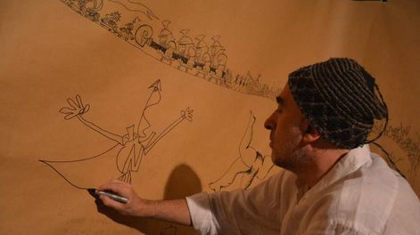 Rep expone su obra en la Nave Cultural