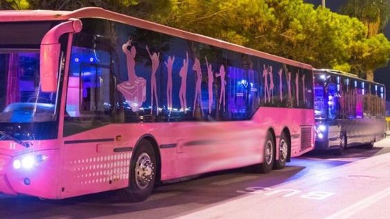 En cinco días 1.500 personas fueron hisopadas en el partybus. Foto: Web.