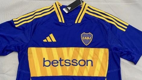 La nueva camiseta de Boca Juniors temporada 2024-2025. / Gentileza.