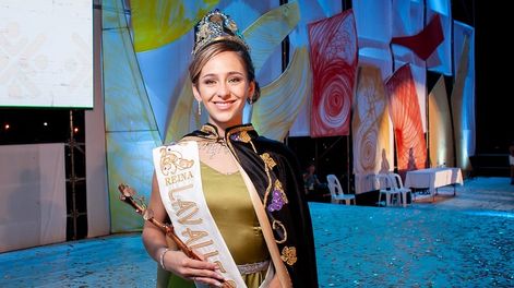 Lavalle eligió a Paloma Oro como su Reina vendimial. | Foto: Municipalidad de Lavalle