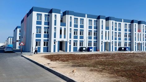 El complejo habitacional de apartamentos más económico de Qatar. Está bastante alejado de la ciudad.