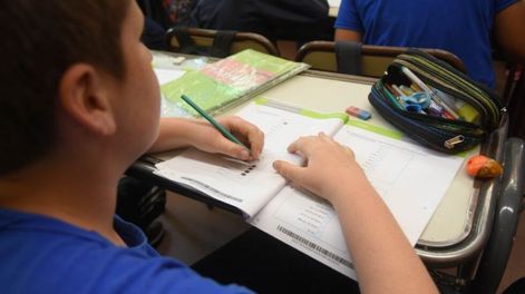 Los Andes | En la última semana de agosto harán Pruebas “Aprender” piloto a chicos de la primaria y en todo el país serán en diciembre. Foto: Ignacio Blanco / Los Andes