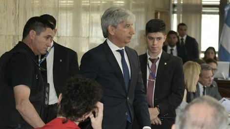 Los Andes | El ex juez está acusado de liderar una asociación ilícita que supuestamente repartía beneficios a cambio de coimas. Foto: Orlando Pelichotti / Los Andes
