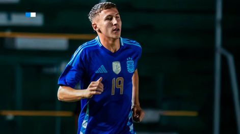 Los Andes | Andino debutó con la Selección Argentina y mostró un gran nivel en los partidos amistosos que disputó frente a Bolivia en noviembre pasado. foto: AFA