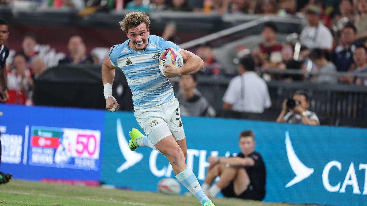 Argentina se colgó la medalla de plata en el seven de Hong Kong