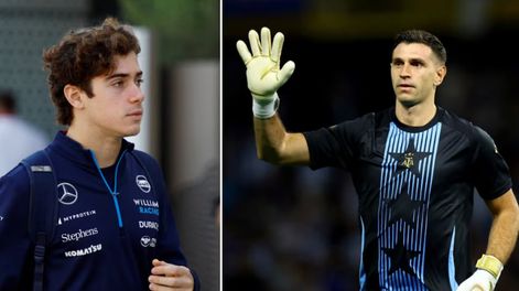 Los Andes | Franco Colapinto y Dibu Martínez, dueños del Olimpia de Oro.