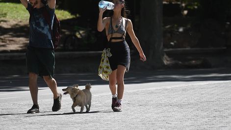 Se registrarán temperaturas mayores a 30 grados en la provincia de Mendoza. Foto: José Gutiérrez / Los Andes