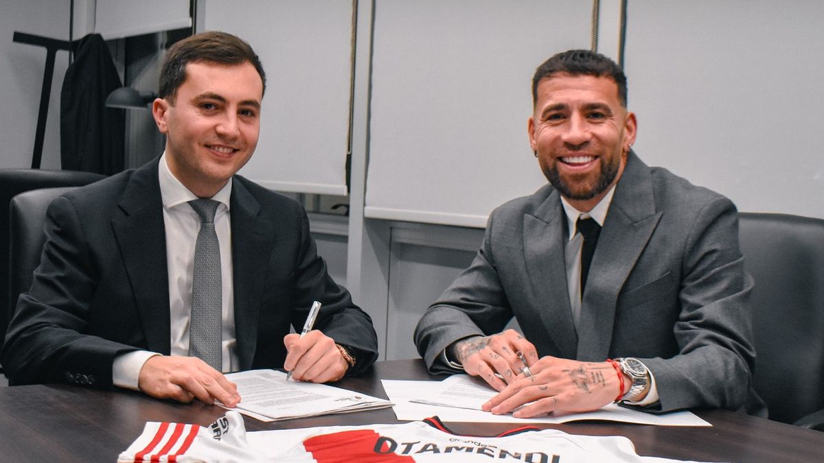 Nicolás Otamendi ya es el nuevo refuerzo de River