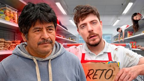 Juan, un inmigrante mexicano en Estados Unidos, sorprende y se ha vuelto el favorito en el últmo reto del famoso youtuber MrBeast.