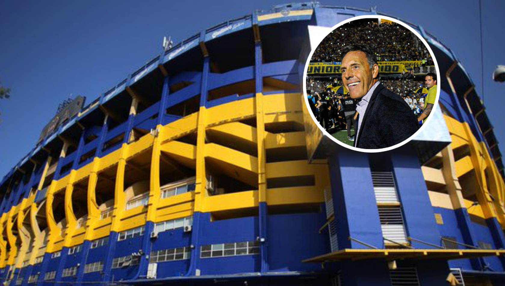 El velorio de Miguel Ángel Russo en la Bombonera