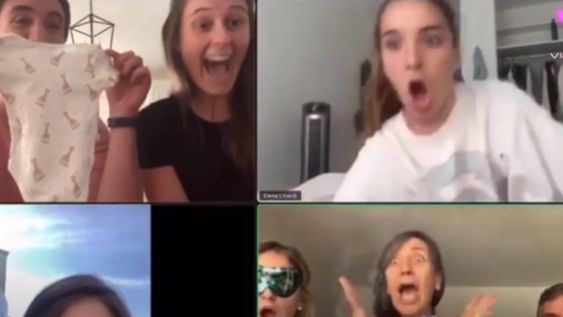 El video causó furor en la red a partir de las distintas y sorpresivas reacciones de los integrantes de la familia por la llegada de un nuevo miembro