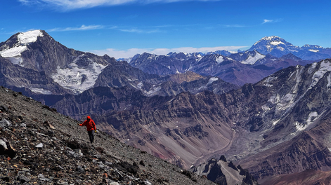 Hazaña en la Cordillera: impactantes fotos de la expedición que rescató una mochila tras 40 años abandonada. Foto: Gentileza Gabriela Cavallaro.