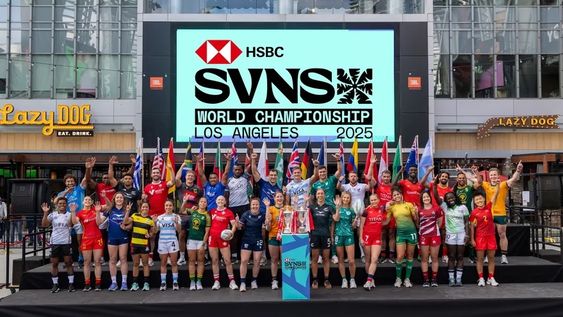 La presentación en la ciudad de Los Ängeles en California de todos los capitanes de los equipos nacionales que disputarán el torneo tanto en damas como en varones.