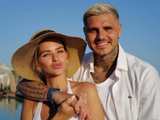 La China Suárez y Mauro Icardi protagonizaron un escandaloso video incumpliendo normas de seguridad al manejar