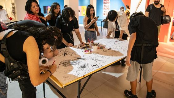 El MMAMM vivió su Noche de Dibujo con más de 300 participantes