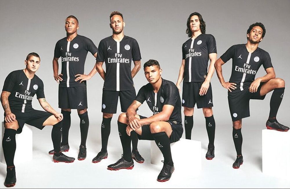 La unión de dos potencias: el PSG será vestido por Air Jordan