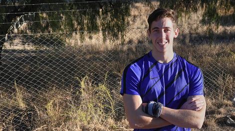 Renzo Cremaschi, atleta Mendocino integrante de la selección Argentina. / José Gutierrez - Los Andes